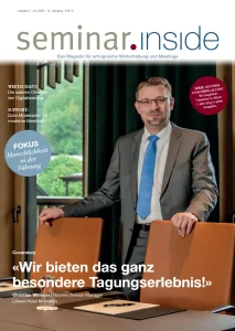 Coverfoto Seminar Inside Magazin Hotel Löwen Schruns im Montafon