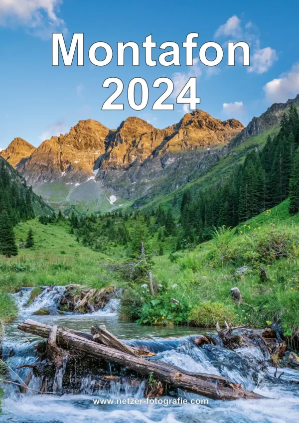 Bildkalender Montafon 2024 - Titelbild