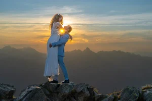 After Wedding Shooting in den Bergen